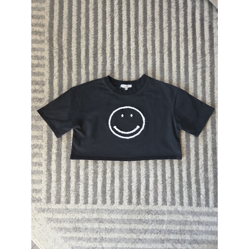 Newbury Kustom Y2K Smile Crop Top Size S